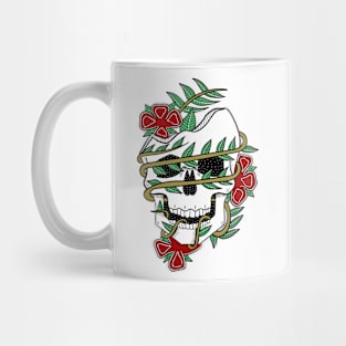 Skull and Roses Mug